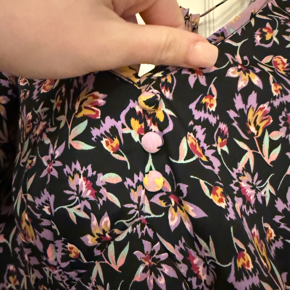 Band Of Gypsies Women’s Floral Mix Print Dress - Picture 7 of 7